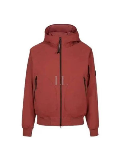 Pro-Tech Ribbed Hooded Jacket Red - CP COMPANY - BALAAN 2