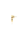 BB Logo Stud Earrings Gold - BALENCIAGA - BALAAN 4