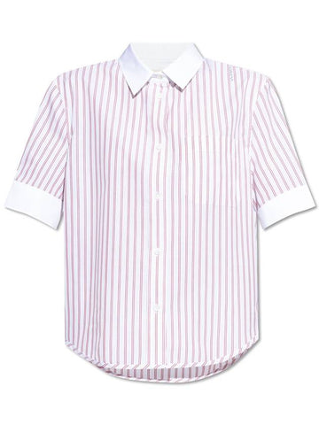 Marni Striped Shirt, Women's, Pink - MARNI - BALAAN 1