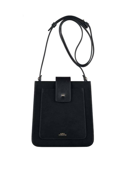 Alvine Shoulder Bag Black - A.P.C. - BALAAN.