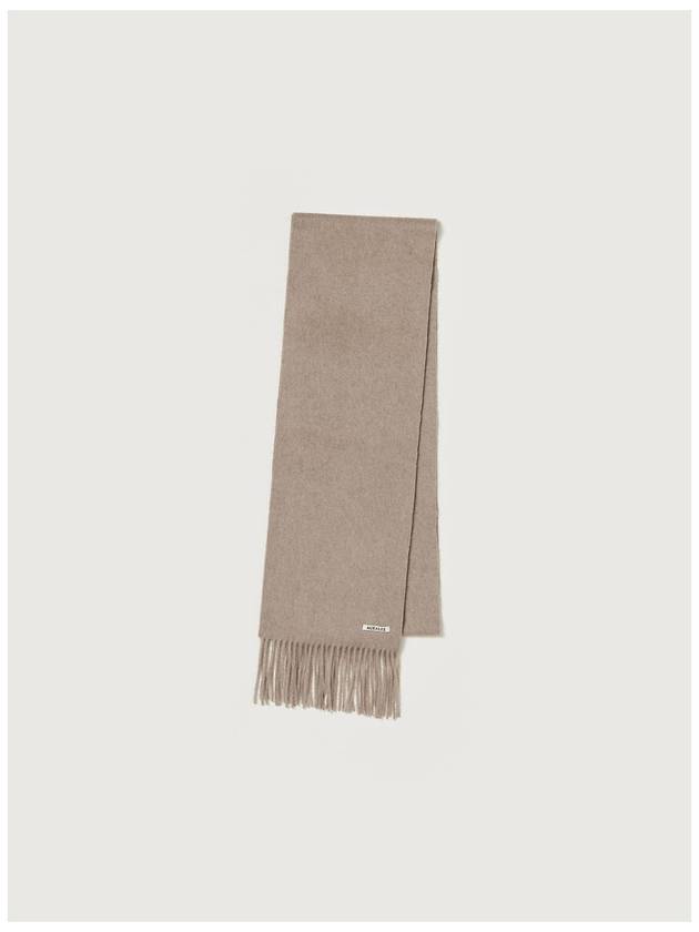 Baby Cashmere Long Muffler - AURALEE - BALAAN 1