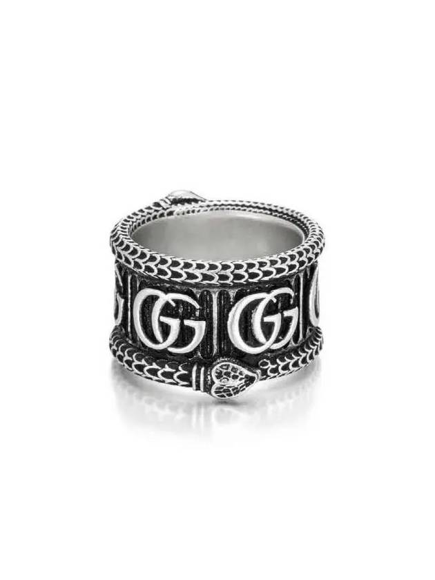 Double G Snake Ring Silver - GUCCI - BALAAN 2