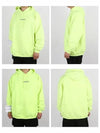 Logo Label Hoodie Neon Yellow - VETEMENTS - BALAAN 3