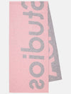 TORONTY Logo Jacquard Wool Scarf Muffler Pink CA0154 - ACNE STUDIOS - BALAAN 2