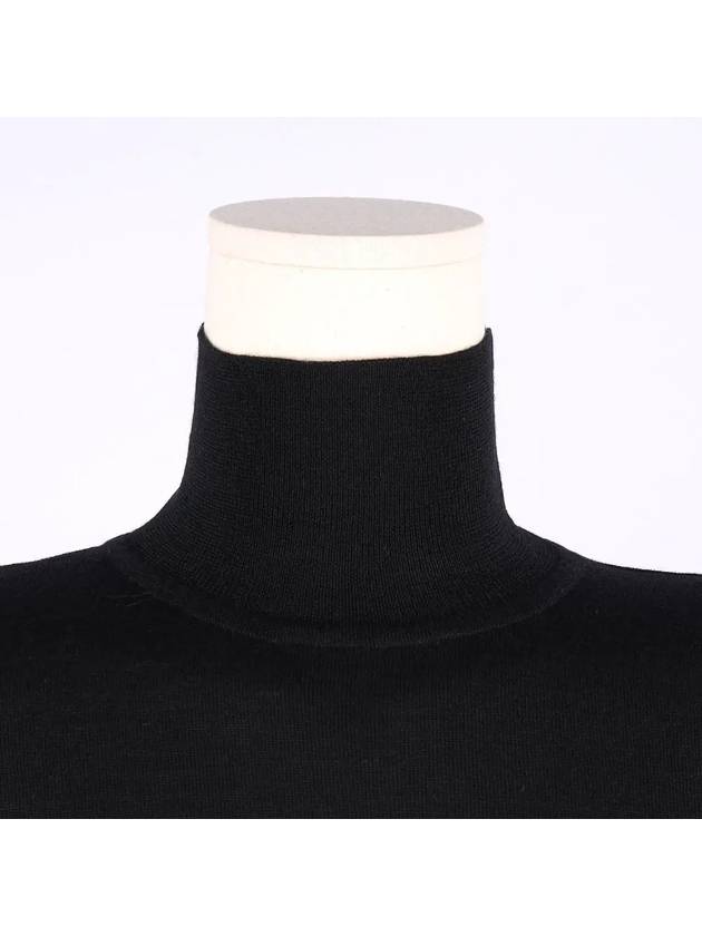 Women's Talea Virgin Wool Turtleneck Black - MAX MARA - BALAAN 5