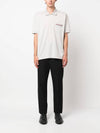 Solid Fine Pique Oversized Short Sleeve Polo Shirt Grey - THOM BROWNE - BALAAN 2