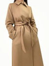 Bcollag Belted Double Coat Camel - MAX MARA - BALAAN 2