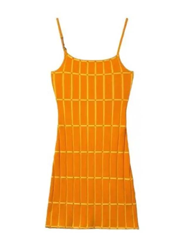 Jacquemus La Robe Maille Malha Dress Orange - JACQUEMUS - BALAAN 1