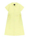 OG nylon shirt dress yellow - OFFGRID - BALAAN 3