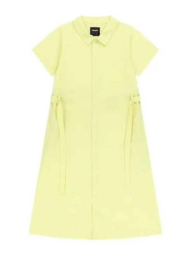 OG nylon shirt dress yellow - OFFGRID - BALAAN 3