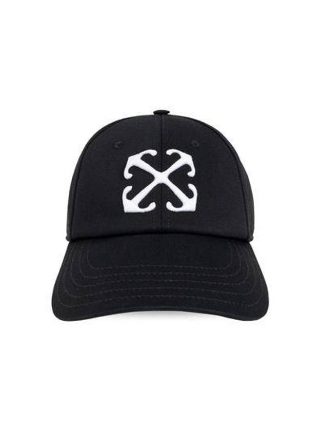 OFF-WHITE ARROW DRILL BASEBALL CAP - OFF WHITE - BALAAN 1