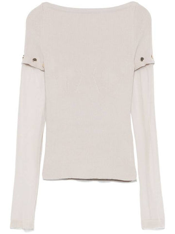 SPORTMAX PRE Sweaters Dove Grey - MAX MARA SPORTMAX - BALAAN 1