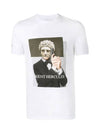 Agent Hercules Print Short Sleeve T-Shirt White - NEIL BARRETT - BALAAN 3