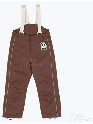 Kids Ski Pants Bottoms 2371014016 BROWN - MINI RODINI - BALAAN 1