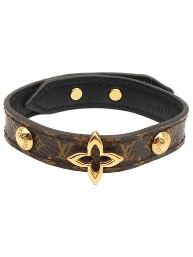 Monogram Canvas Gold Blooming Bracelet No 17 - LOUIS VUITTON - BALAAN 1