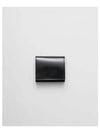 Brushed Leather Coin Purse Black - PRADA - BALAAN 2