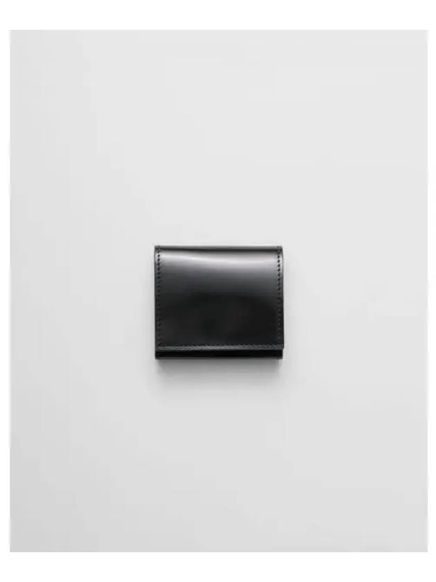 Brushed Leather Coin Purse Black - PRADA - BALAAN 2