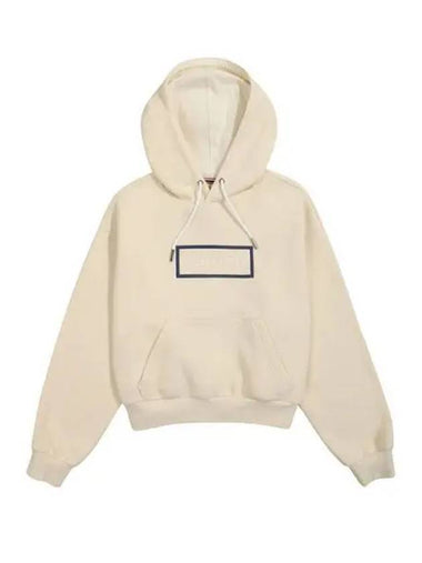 Essential Logo Hoodie Ivory HBW0001AHZIVO - HUNTER - BALAAN 1