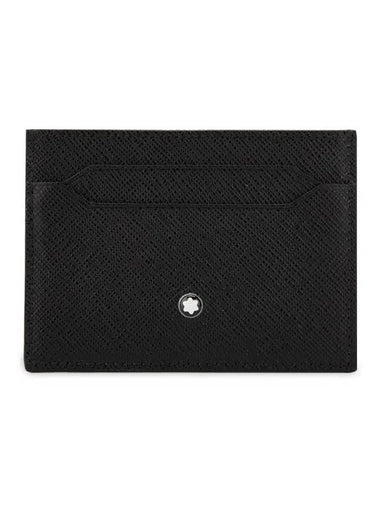 Men s Sartorial 5cc Black Card Wallet 130324 - MONTBLANC - BALAAN 1