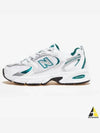 530 Low Top Sneakers Silver Green White - NEW BALANCE - BALAAN 2