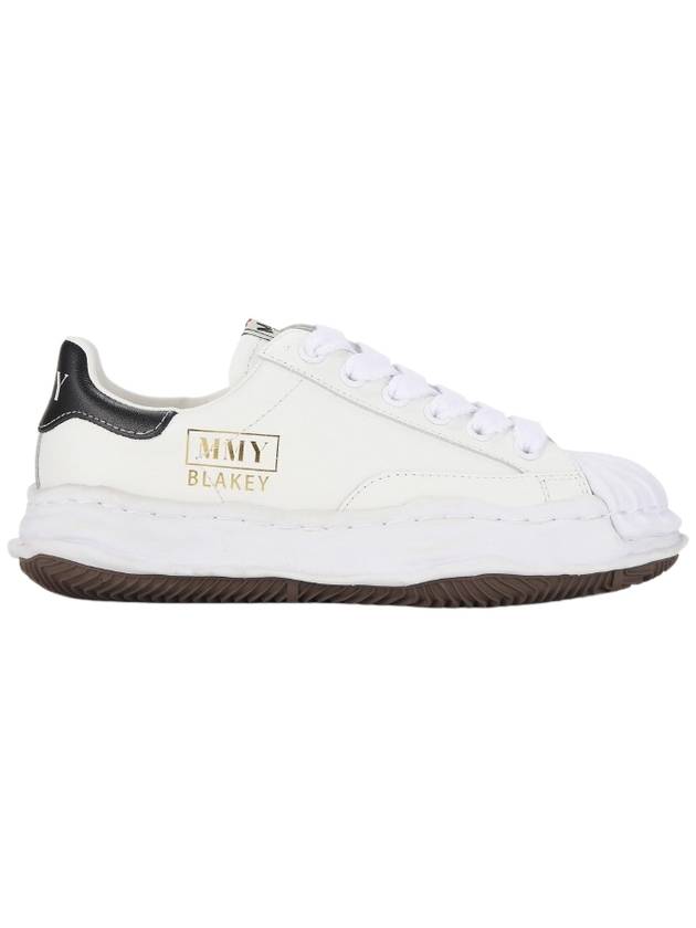 Blakey Logo OG Sole Low Top Sneakers White - MAISON MIHARA YASUHIRO - BALAAN 1