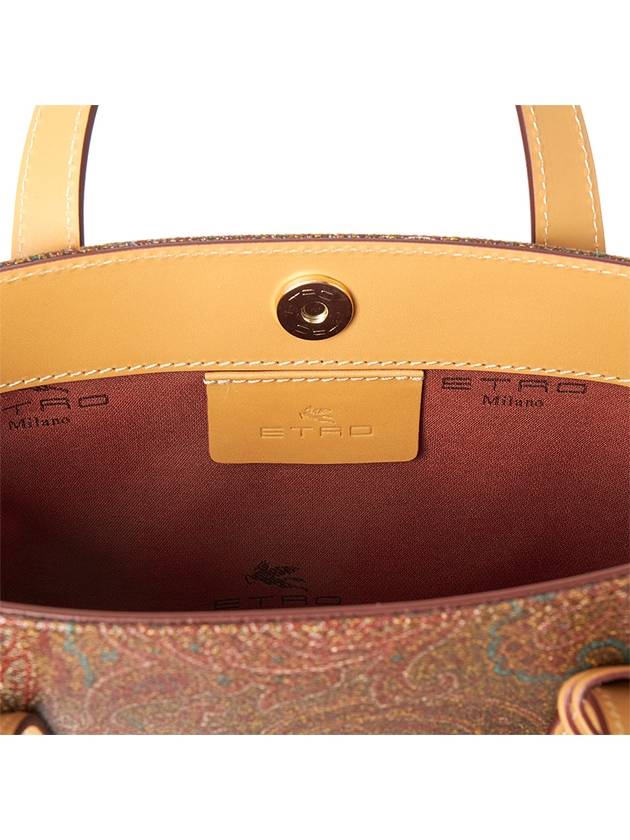 Women's Paisley Tote Bag Brown - ETRO - BALAAN 9