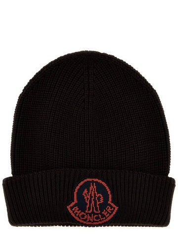 Moncler Hat With Logo - MONCLER - BALAAN 1