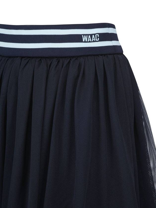 Women Athletic Mesh Gather Band Skort - WAAC - BALAAN 4