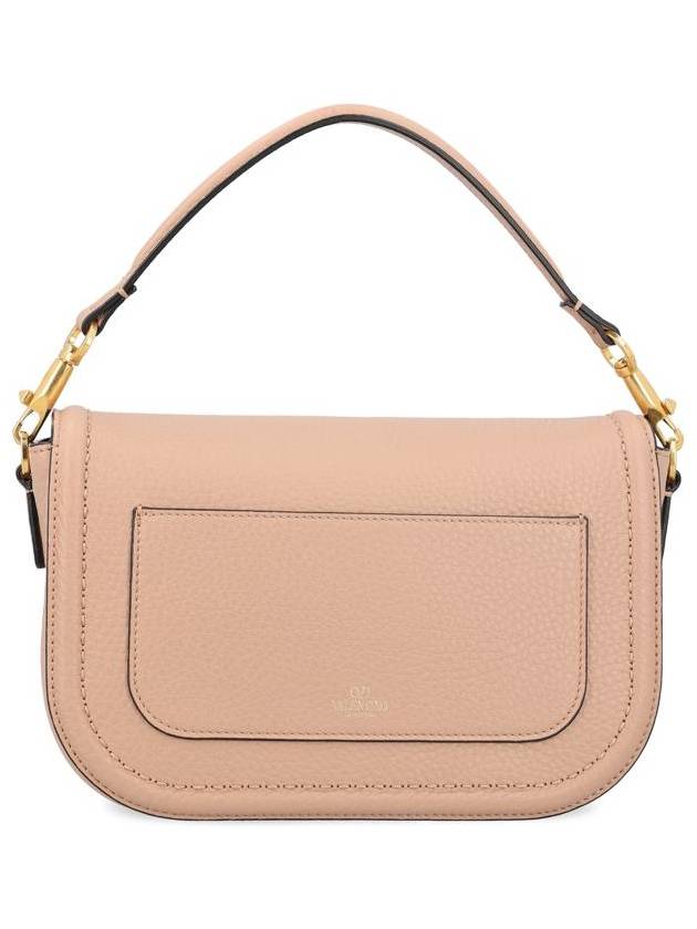 Alltime Soft Grain Calfskin Shoulder Bag Pink - VALENTINO - BALAAN 3