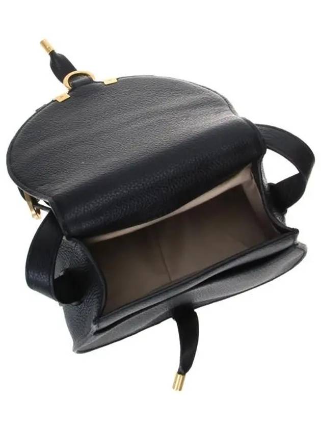 Marcie Small Saddle Cross Bag Black - CHLOE - BALAAN 7