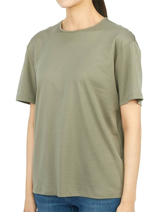 Perfect Short Sleeve T-Shirt Green - THEORY - BALAAN 3