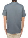 Metropolis Series Mercerized Jersey Logo Badge Short Sleeve T-Shirt Grey - CP COMPANY - BALAAN 4