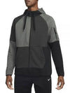 Dri-Fit GFX Hooded Jacket Black Grey - NIKE - BALAAN 2