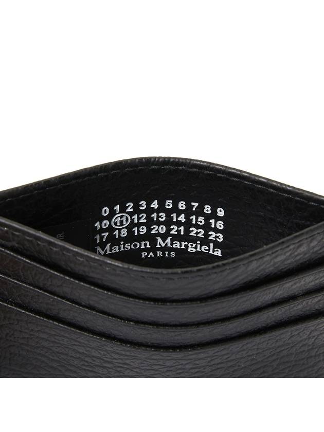 Four Stitch Card Wallet Black - MAISON MARGIELA - BALAAN 7