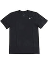 Legend 2.0 Short Sleeve T-Shirt Black - NIKE - BALAAN 3