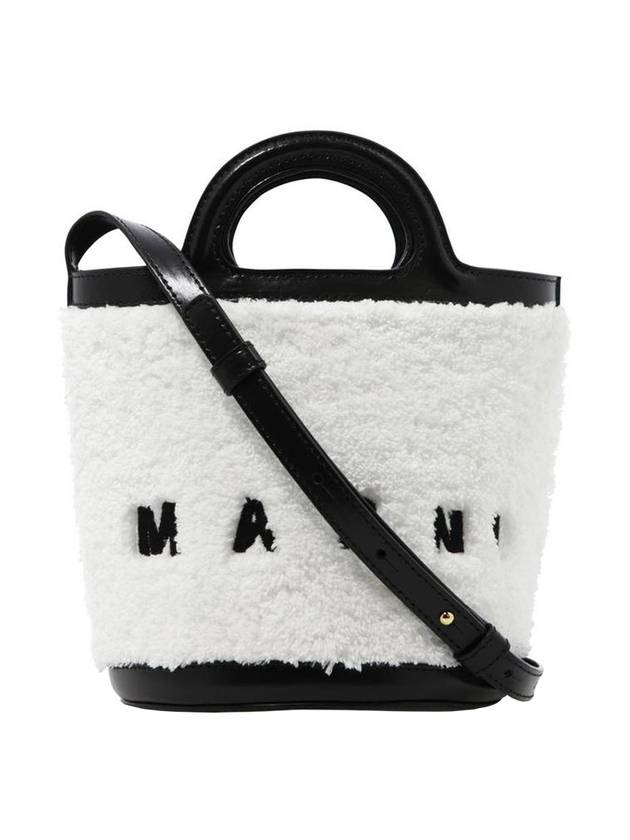 Tropicalia Bucket Tote Bag White - MARNI - BALAAN 1