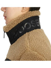 Men's Sagrek Shearling Fleece Zip-Up Jacket Brown - MOOSE KNUCKLES - BALAAN 11