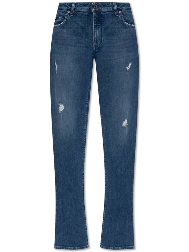 Denim Straight Pants FTCZADG8KA1 S9001 DENIM - DOLCE&GABBANA - BALAAN 2