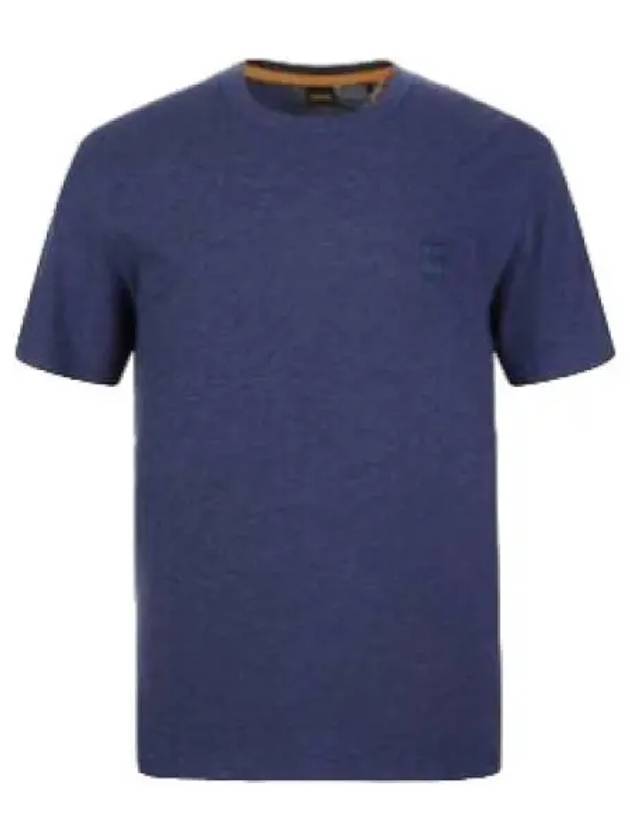 Boss regular fit logo patch short sleeve t shirt - HUGO BOSS - BALAAN 1