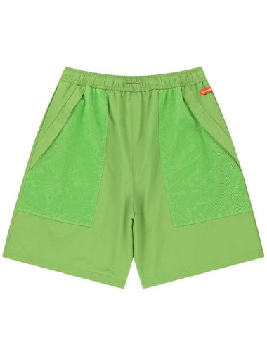 OG Reversible Printed Summer Shorts Olive Green - OFFGRID - BALAAN 1