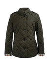 Women s Frank By Diamond Quilted Jacket Dark Olive - BURBERRY - BALAAN 2