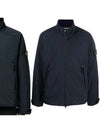 Micro Twill Pure Insulation Technology Primaloft Jacket Navy - STONE ISLAND - BALAAN 2