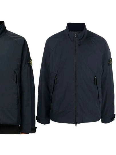 Micro Twill Pure Insulation Technology Primaloft Jacket Navy - STONE ISLAND - BALAAN 2