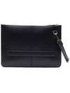 Meisterstuck Urban Two Zip Clutch Bag Black - MONTBLANC - BALAAN.