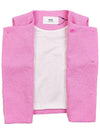 Blazer Sleeveless Pink - AMI - BALAAN 7