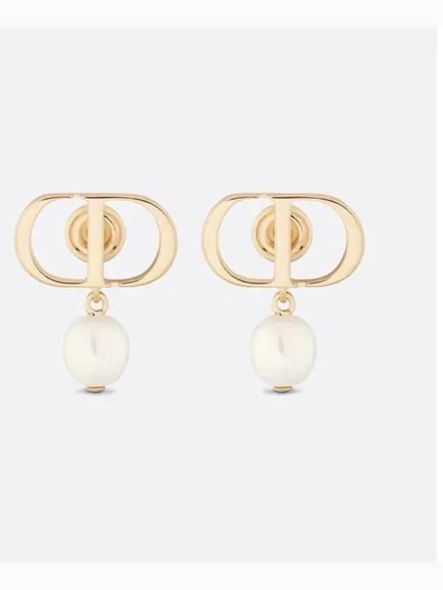 Women's Petit CD Earrings Gold - DIOR - BALAAN 2