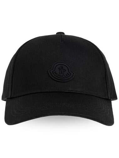 Moncler Baseball Cap, Men's, Black - MONCLER - BALAAN 1