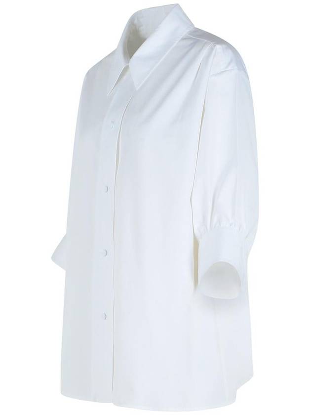 Jil Sander White Cotton Shirt - JIL SANDER - BALAAN 2