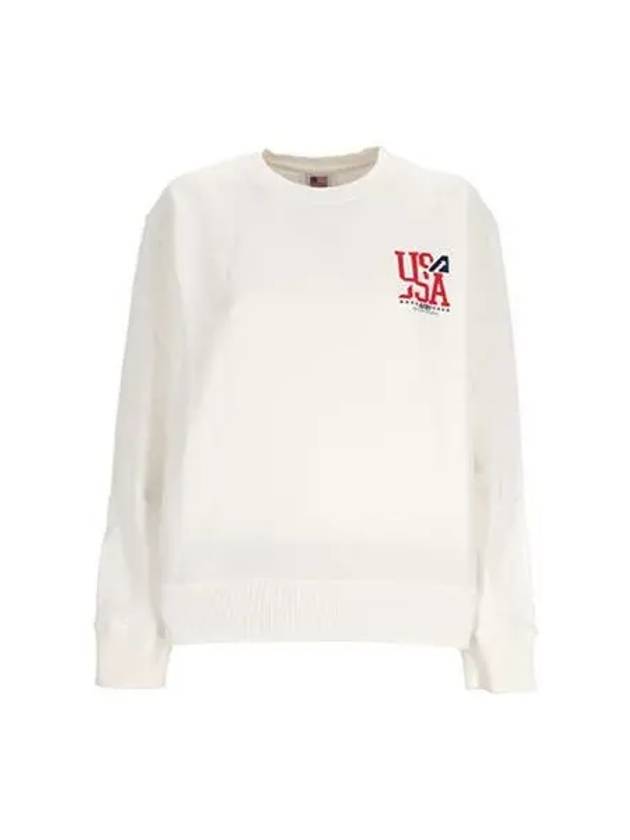 Sweatshirt Women s Iconic Logo Print White - AUTRY - BALAAN 1