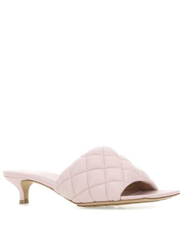 Padded Leather Mule Pink - BOTTEGA VENETA - BALAAN 3